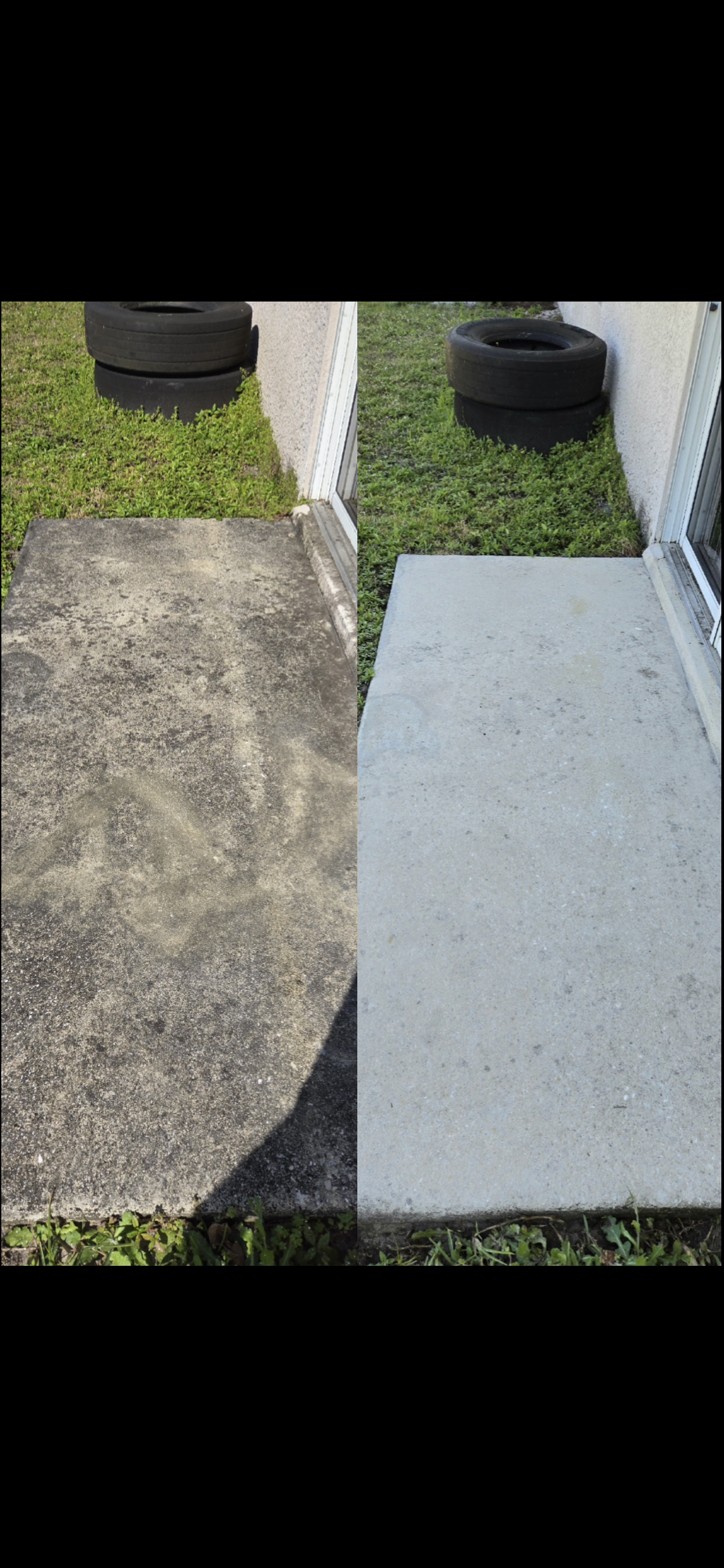 Pressure Washing Project - Before and After