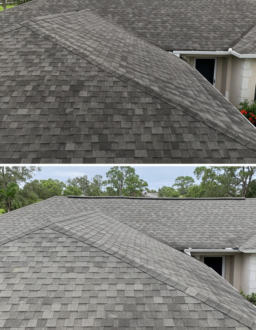 Roof Cleaning Project