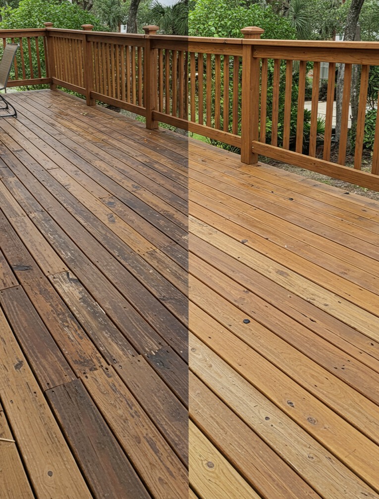 Deck Cleaning